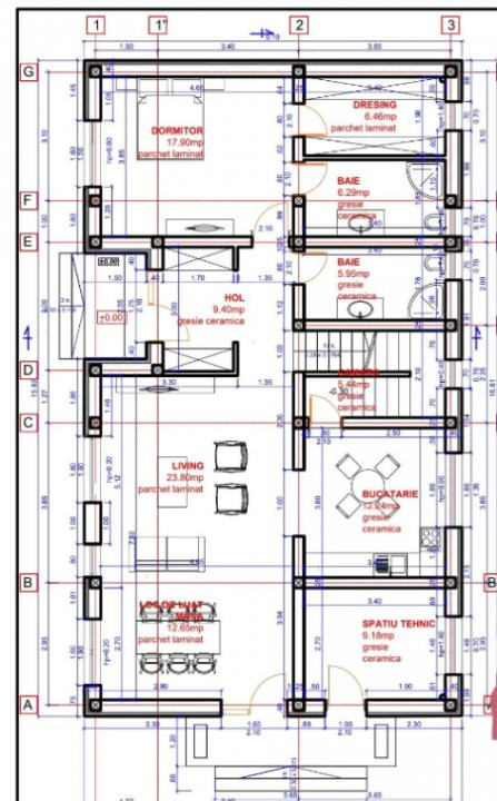 Casa individuala 4 camere, Sacalaz - zona Centrala 14, foxfort.ro