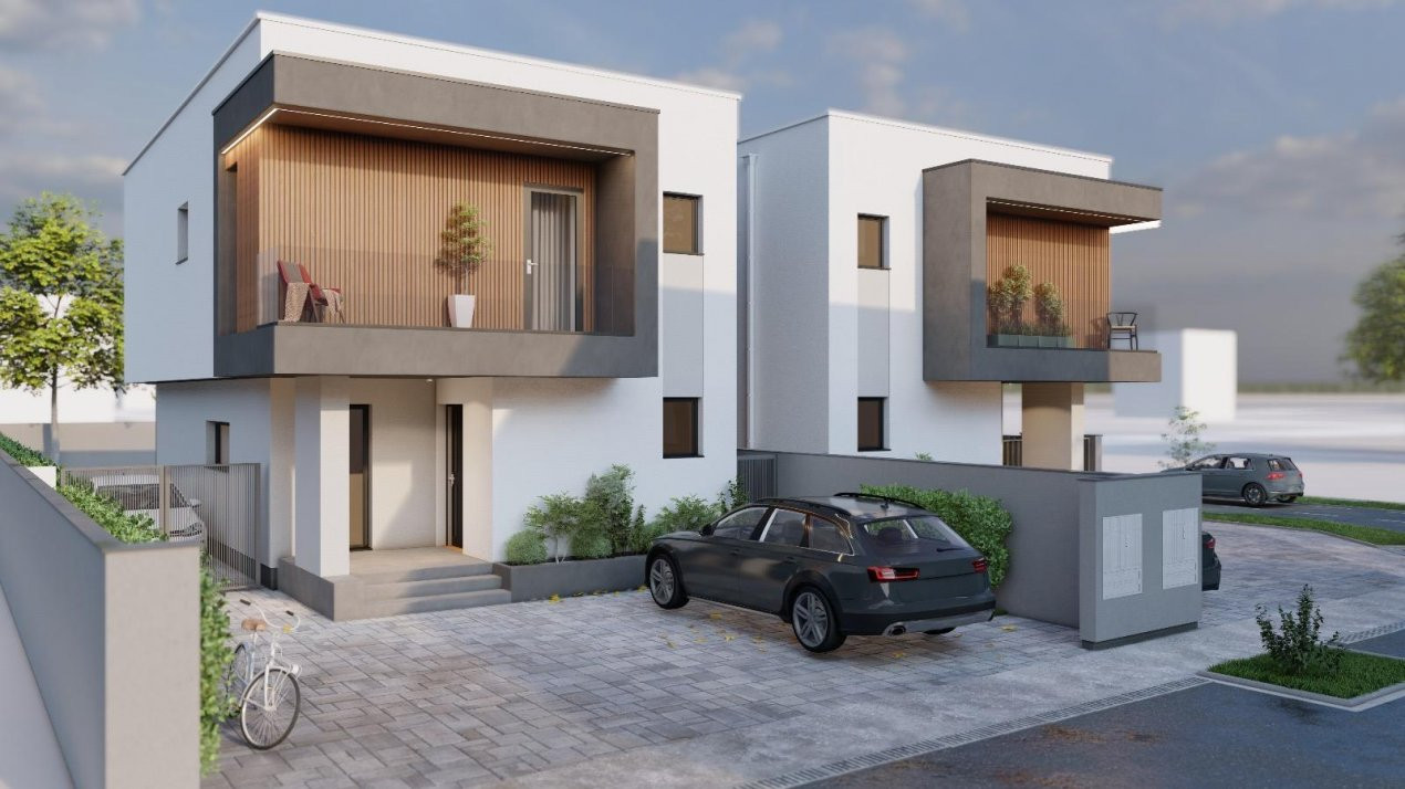 Casa individuala 4 camere, Sacalaz - Cartier nou 3, foxfort.ro