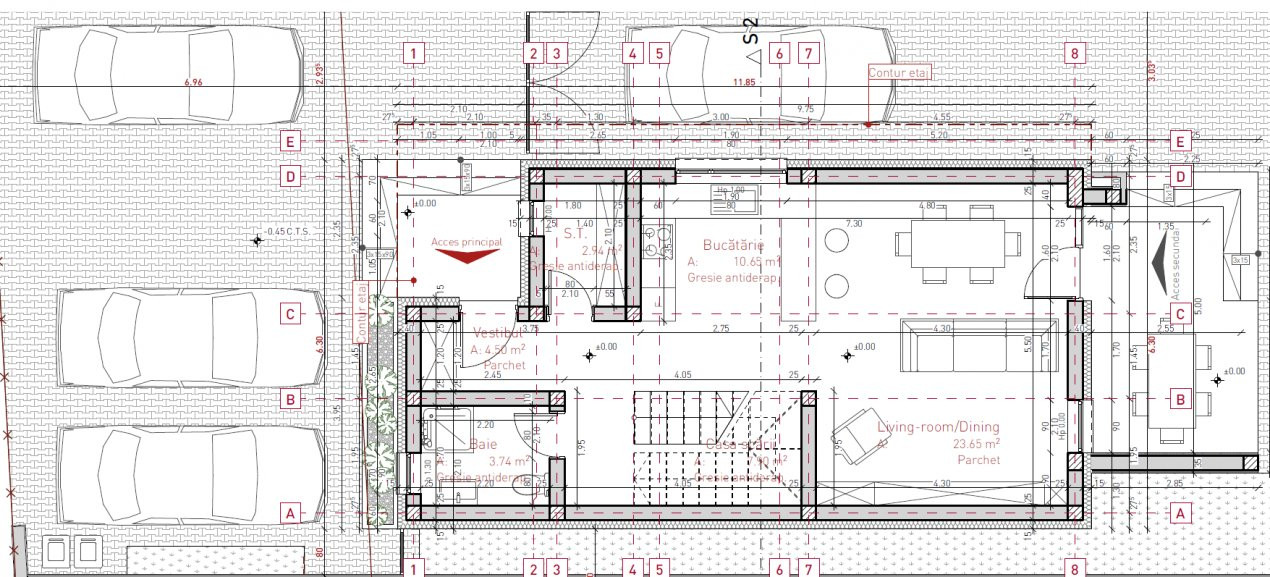 Casa individuala 4 camere, Sacalaz - Cartier nou 8, foxfort.ro