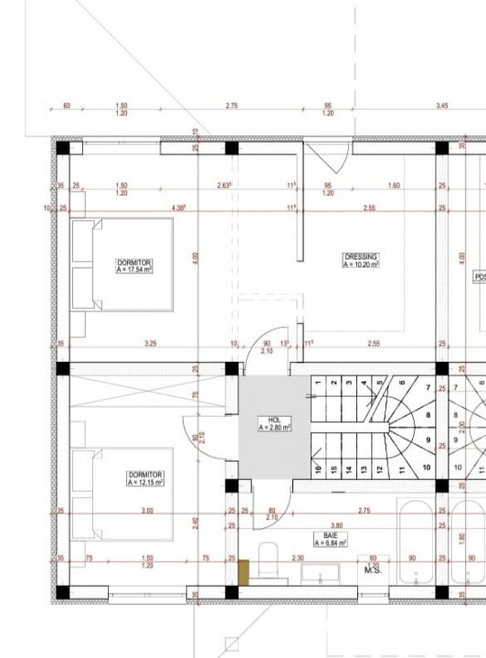 Duplex cu 4 camere si teren de 230 mp, Drumul Boilor - Mosnita  3, foxfort.ro