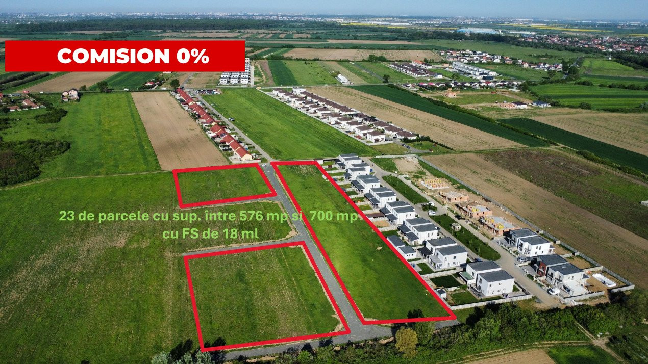 COMISION 0% Parcela teren 630 mp, Bucovat - Pozitie excelenta! 1, foxfort.ro