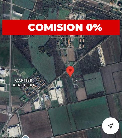 COMISION 0% Teren extravilan 11.500mp - Aeroport Timisoara 1, foxfort.ro