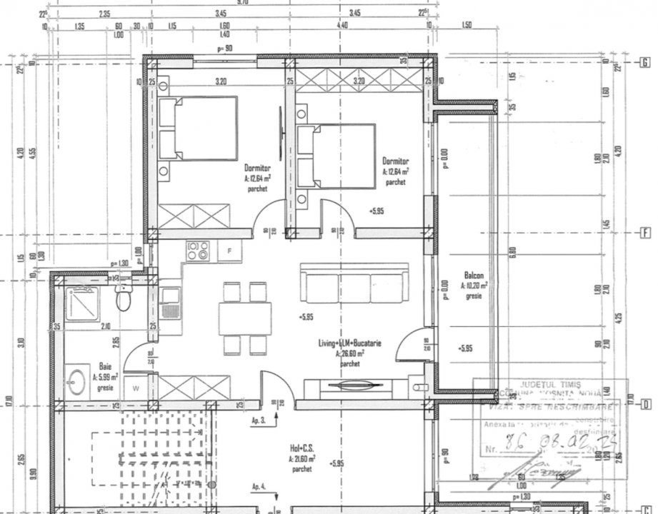 Apartament cu 3 camere - Mosnita - Noul Lidl 4, foxfort.ro