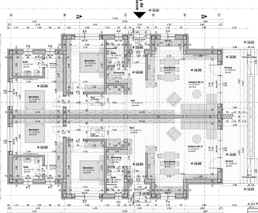 Duplex cu 3 camere si panouri fotovoltaice, zona Mosnita Noua 3, foxfort.ro