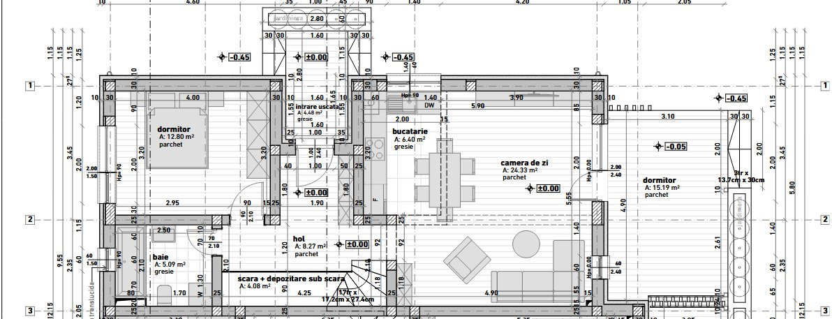 Duplex cu 5 camere si 380 mp teren cu panouri fotovoltaice - Mosnita Noua 3, foxfort.ro