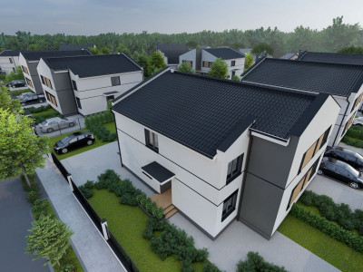 Duplex cu 5 camere si 380 mp teren cu panouri fotovoltaice - Mosnita Noua imagine mica 2, foxfort.ro