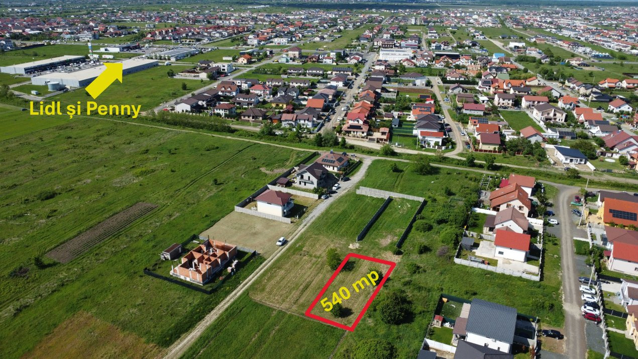 Parcela teren in Mosnita Noua - Zona Valery 1, foxfort.ro