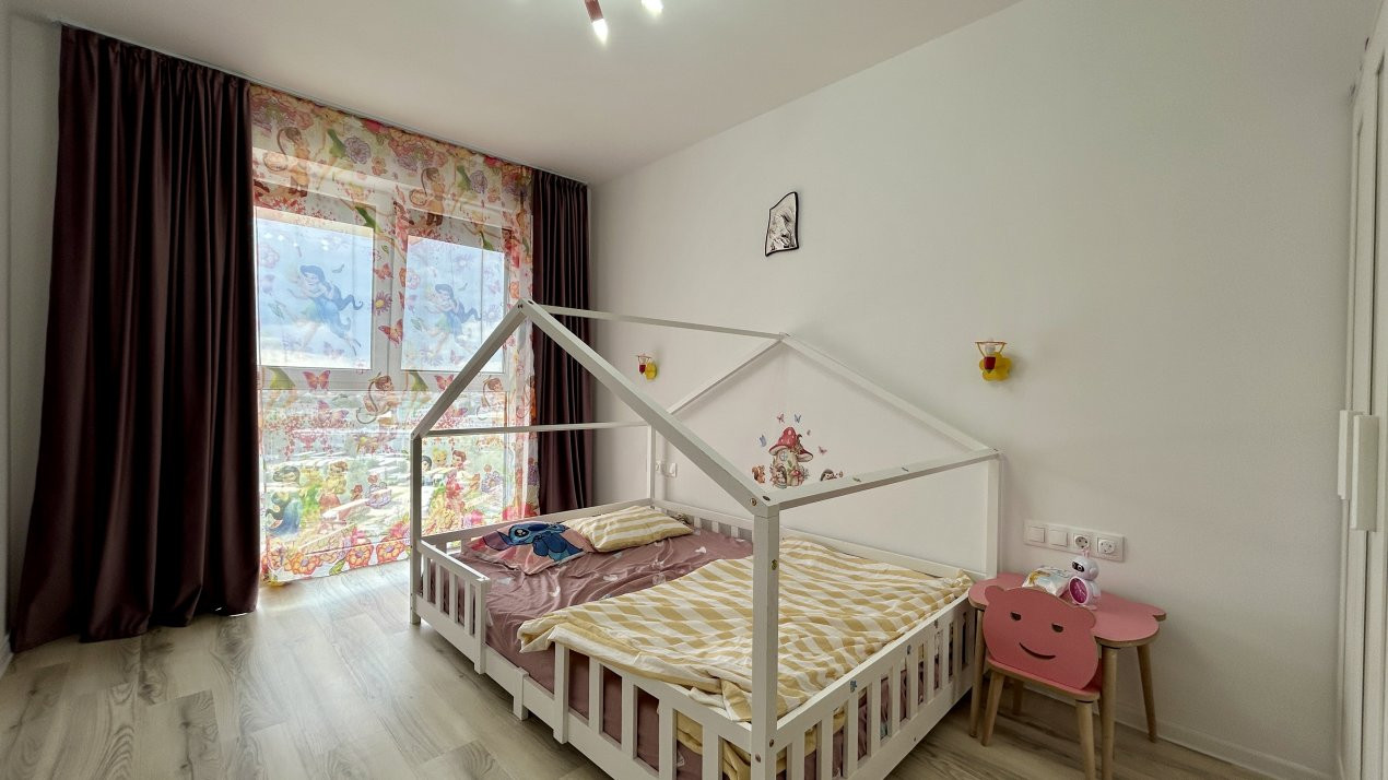 COMISION 0% Apartament de vanzare 3 camere mobilat si utilat Denya Forest 6, foxfort.ro