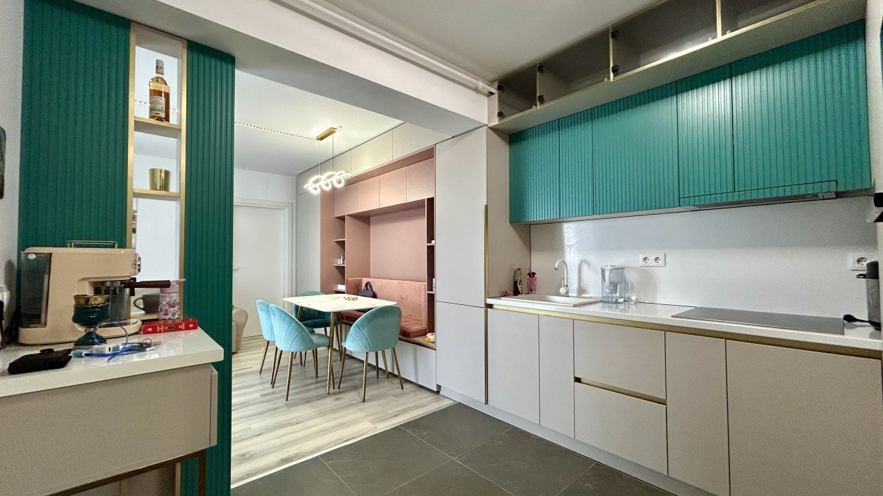 COMISION 0% Apartament de vanzare 3 camere mobilat si utilat Denya Forest 11, foxfort.ro