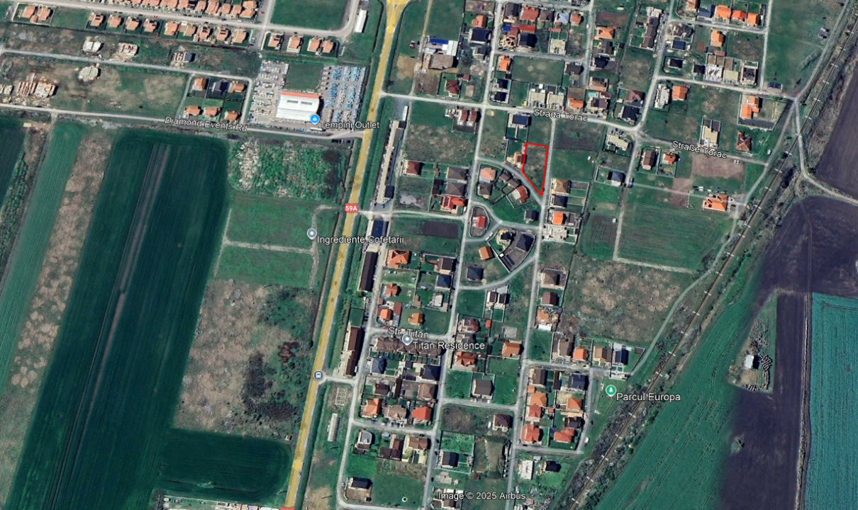 Terenuri de vanzare Sacalaz Est 2