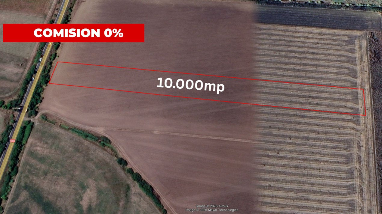 COMISION 0% Teren extravilan agricol 1 ha, Beregsau Mare - Pozitionare excelenta 2, foxfort.ro