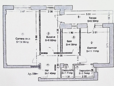 Apartament cu 2 camere de vanzare in Giroc imagine mica 13, foxfort.ro