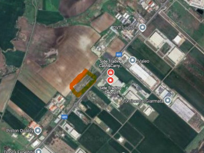 COMISION 0% Teren intravilan de inchiriat de 1952 mp - zona Giarmata