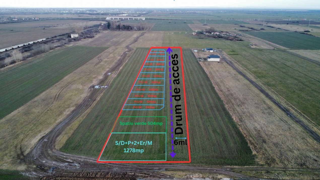 Teren de bloc 1.278mp cu PUZ in lucru - Ideal pentru Investitii 2, foxfort.ro