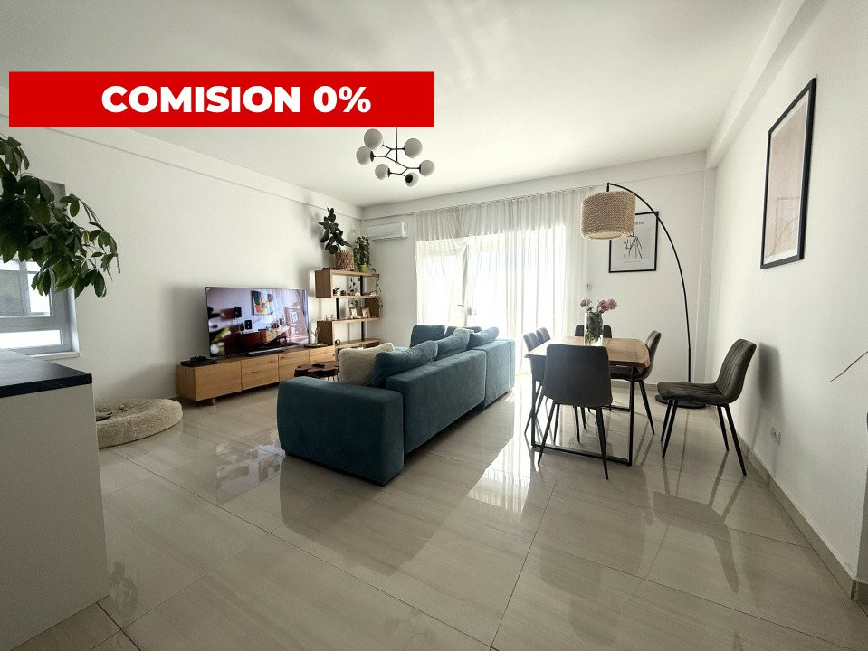 COMISION 0%- Apartament cu 3 camere, mobilat, 2 locuri de parcare, in Dumbravita 1, foxfort.ro