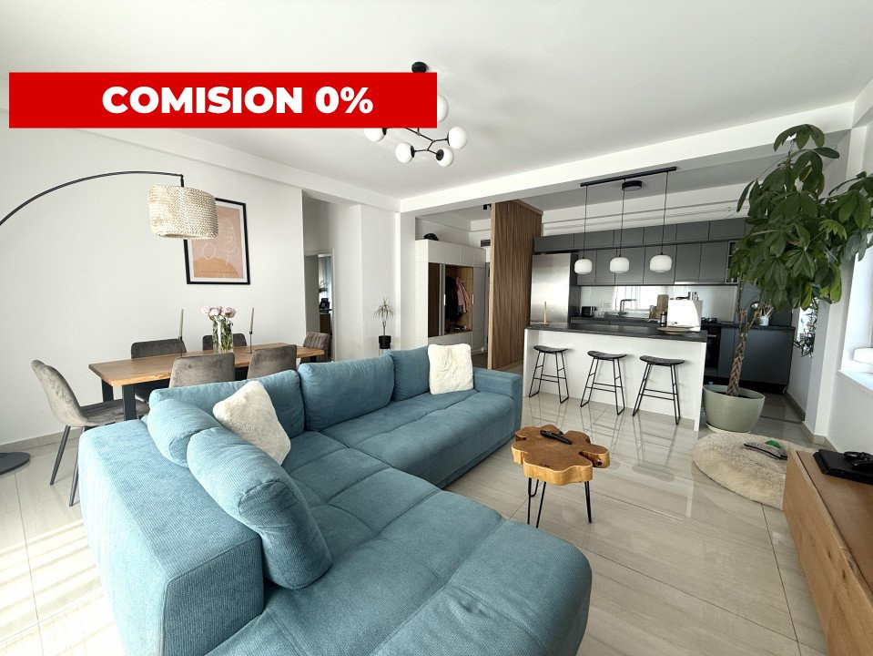 COMISION 0%- Apartament cu 3 camere, mobilat, 2 locuri de parcare, in Dumbravita 2, foxfort.ro