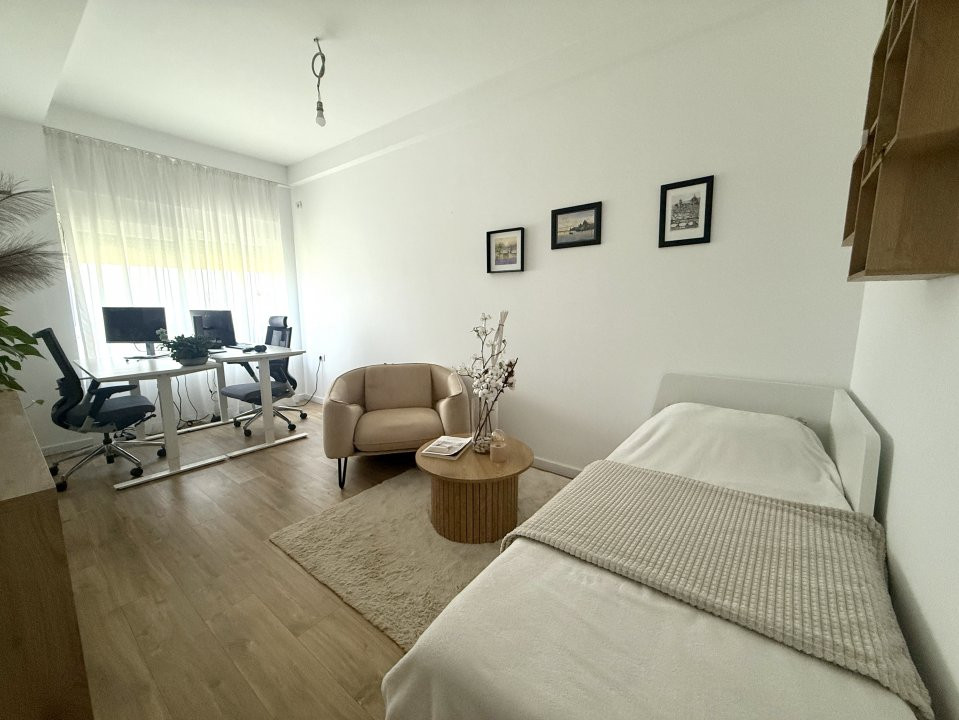 COMISION 0%- Apartament cu 3 camere, mobilat, 2 locuri de parcare, in Dumbravita 8, foxfort.ro