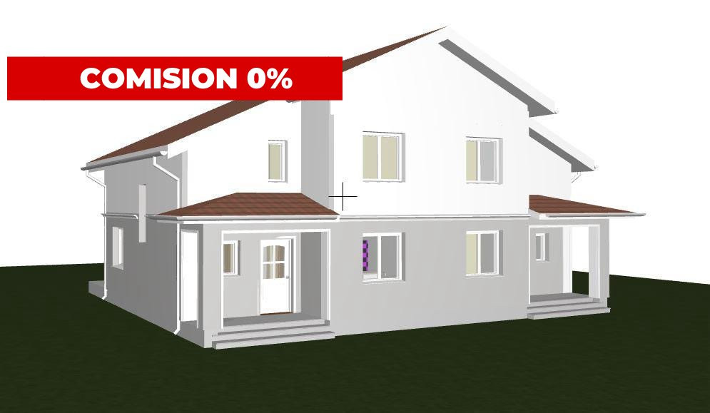 Comision 0% Duplex de vanzare, 4 camere + 2 locuri de parcare - Ghiroda 1, foxfort.ro