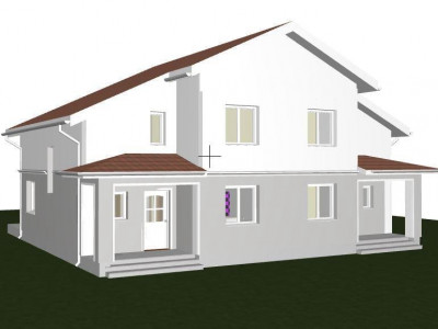Duplex cu 4 camere si teren de 270 mp + 2 locuri de parcare - Ghiroda