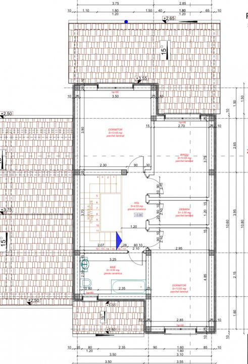 Duplex de lux cu 5 camere si garaj in Mosnita 37, foxfort.ro
