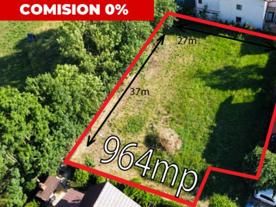 COMISION 0% Teren intravilan de vanzare - 964 mp - Timisoara, zona Lipovei