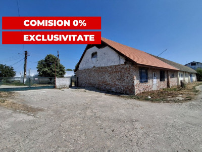 COMISION 0% Spatiu industrial de 695 mp si teren de 1821 mp - Giulvaz