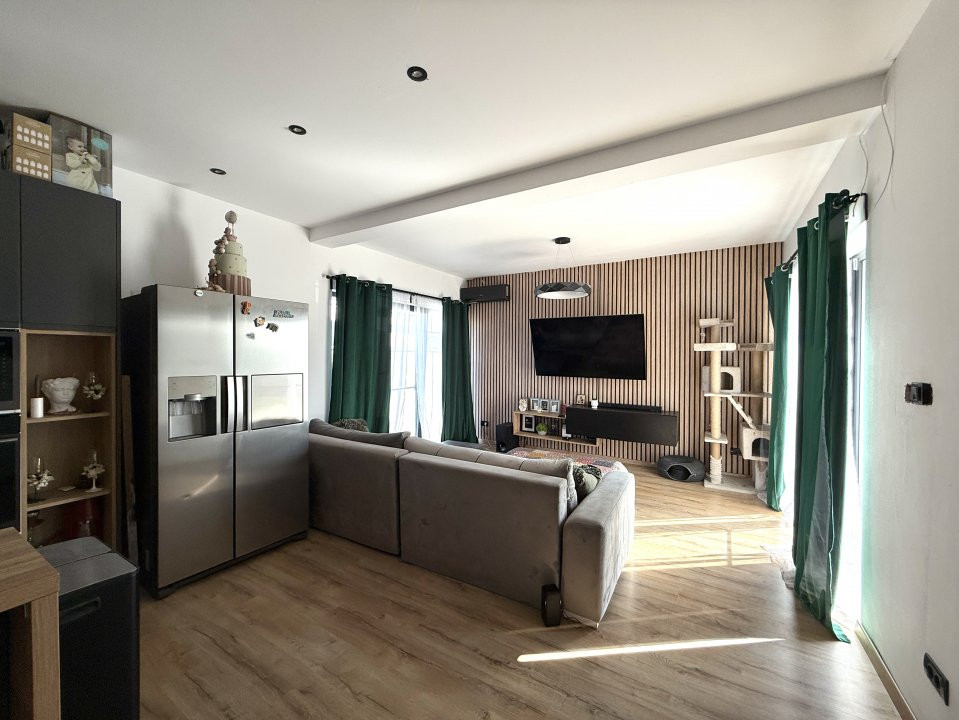 Duplex inedit cu 4 camere, 150 mp, mobilat, in Dumbravita 4, foxfort.ro