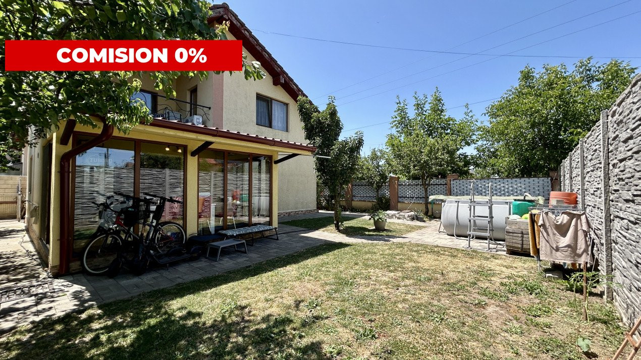 COMISION 0% Duplex cu 4 camere spatios, teren 303 mp, zona Giarmata 1, foxfort.ro