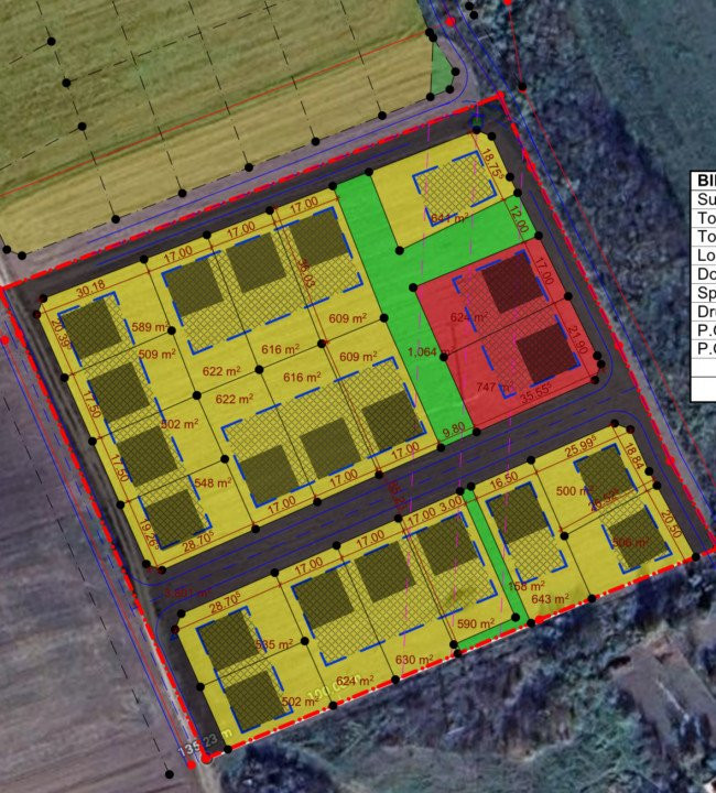 COMISION 0% Parcela Teren 506 mp, utilitati, front 20 ml – Bucovat 1, foxfort.ro