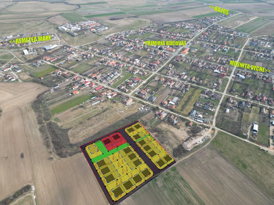 COMISION 0% Parcela Teren 506 mp, utilitati, front 20 ml – Bucovat 4, foxfort.ro