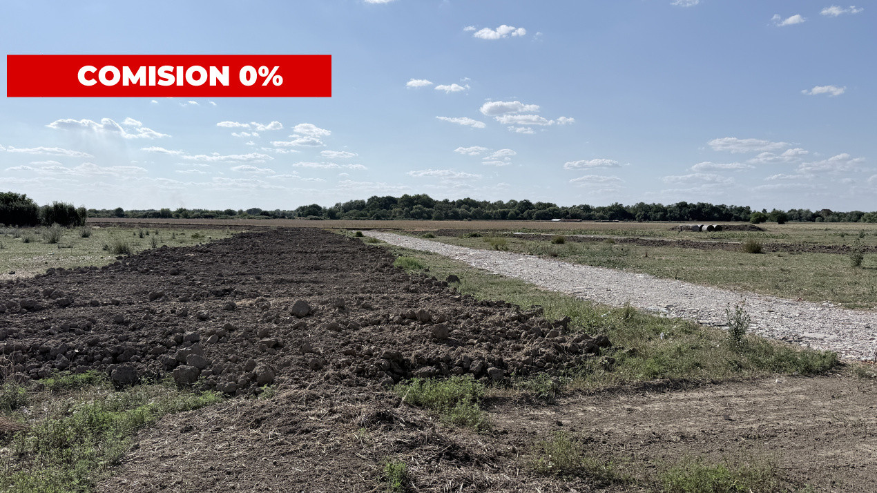 COMISION 0% Parcele Teren cu utilitati, front 18ml – Bucovat 1, foxfort.ro