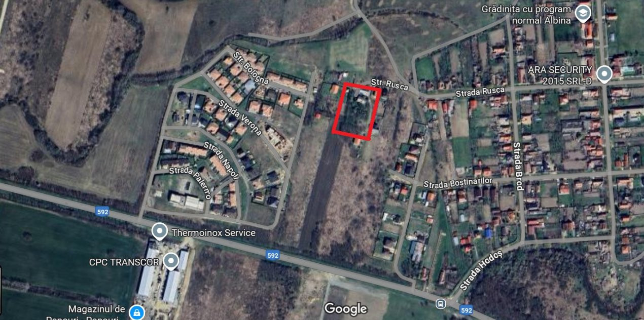 COMISION 0% Parcela Teren 500 mp cu toate utilitatile – Albina 1, foxfort.ro