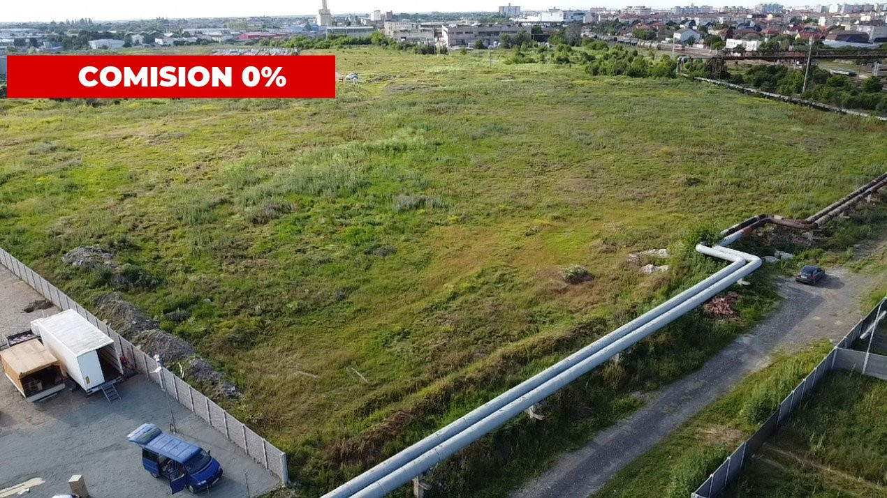 COMISION 0% Teren intravilan de vanzare 10.226 mp, Zona CET SUD 8, foxfort.ro