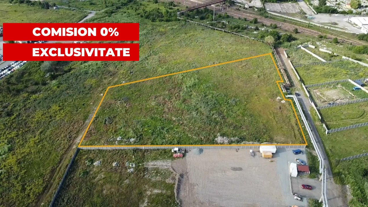 COMISION 0% Teren intravilan de vanzare 10.226 mp, Zona CET SUD 4, foxfort.ro
