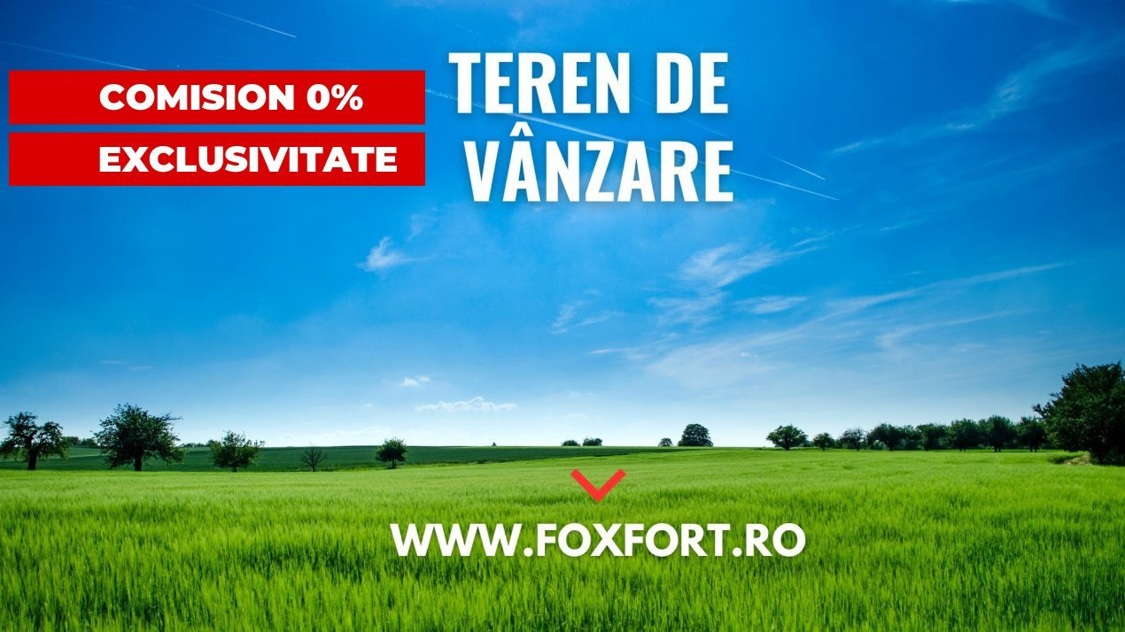 COMISION 0% Teren intravilan 888 mp cu toate utilitatile - Metro Torontalului 1, foxfort.ro