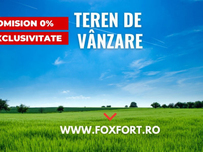 COMISION 0% Teren intravilan 888 mp cu toate utilitatile - Metro Torontalului