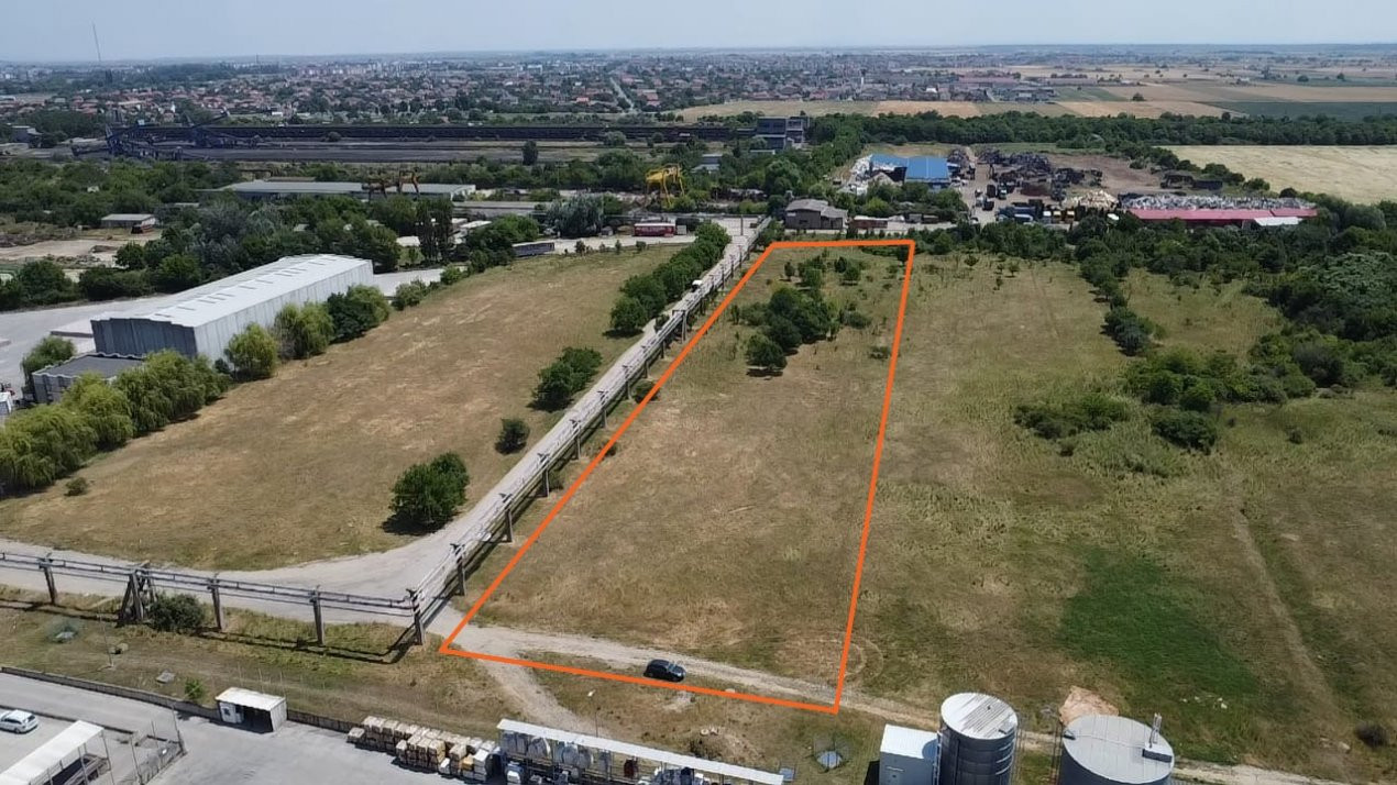Teren intravilan industrial 10.000 mp - zona Calea Sagului 3, foxfort.ro
