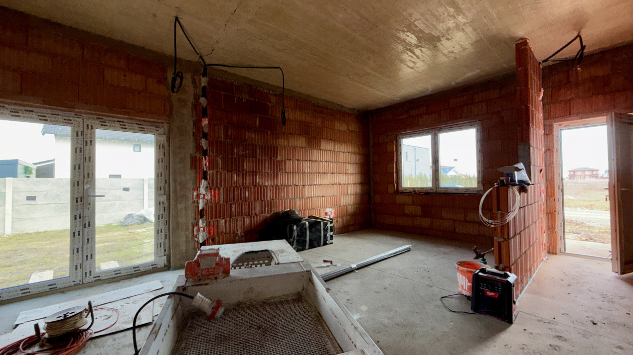 COMISION 0% Duplex individual cu 3 camere si 380 mp teren - Mosnita Noua 4, foxfort.ro