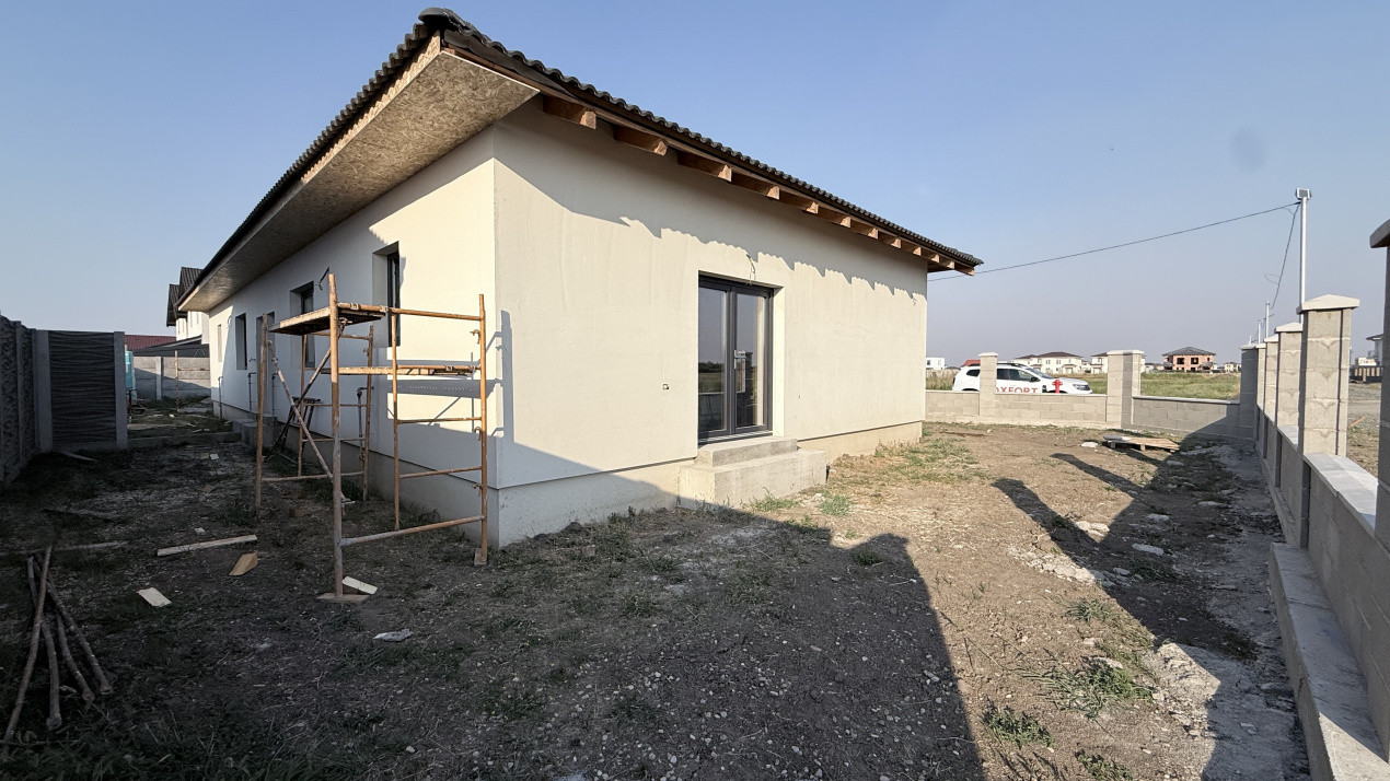 COMISION 0% Duplex individual cu 3 camere si 380 mp teren - Mosnita Noua 2, foxfort.ro