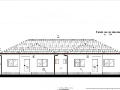 COMISION 0% Duplex individual cu 3 camere si 380 mp teren - Mosnita Noua