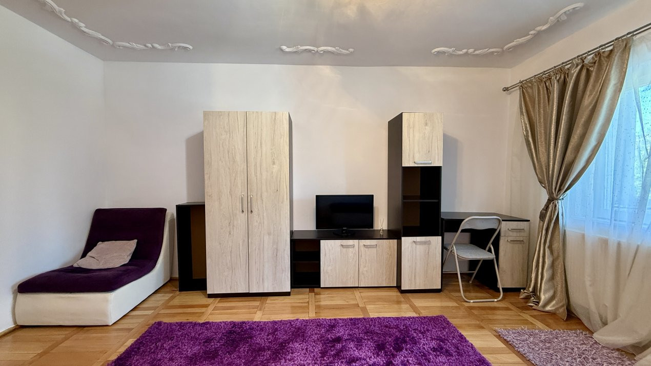 COMISION 0% Apartament cu o camera, balcon de inchiriat, zona Aem 4, foxfort.ro