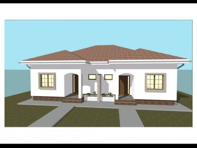 Duplex Mosnita cu 3 camere si teren de 300 mp - zona Noul Lidl