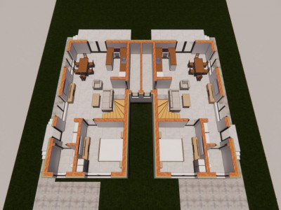 Duplex individual Mosnita cu 5 camere, 3 bai, zona Noul Lidl imagine mica 2, foxfort.ro