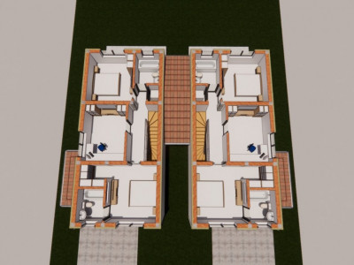Duplex individual Mosnita cu 5 camere, 3 bai, zona Noul Lidl imagine mica 3, foxfort.ro
