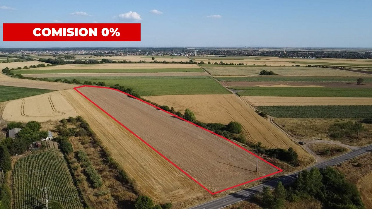 COMISION 0% Teren intravilan de 20.000 mp, front de 52 ml, zona Sag 3, foxfort.ro