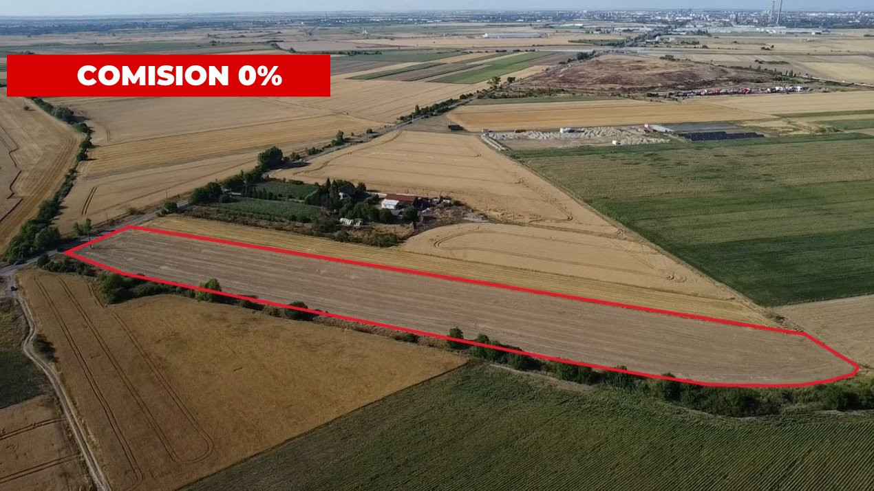 COMISION 0% Teren intravilan de 20.000 mp, front de 52 ml, zona Sag 5, foxfort.ro