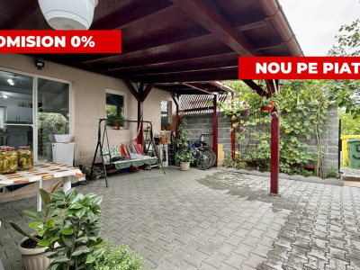 Comision 0% Casa insiruita, 3 camere, Sanandrei -  2 locuri de parcare