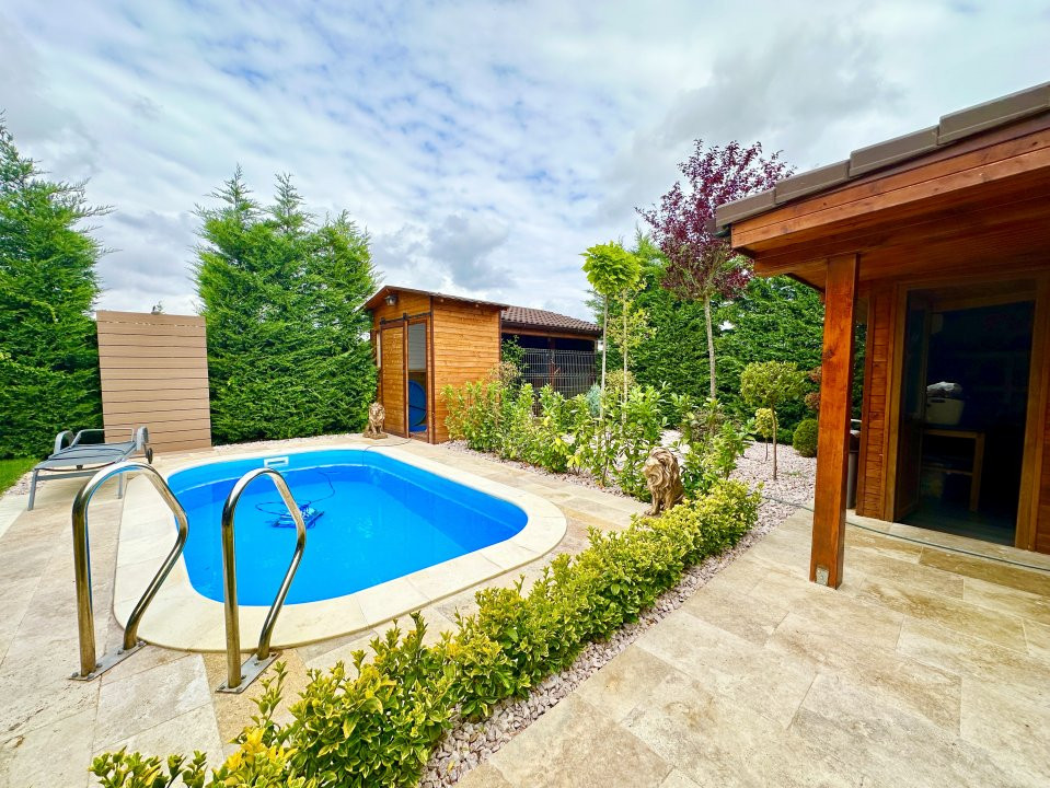 COMISION 0% Duplex de lux cu piscina in Mosnita Noua, Cartier Europa 7, foxfort.ro