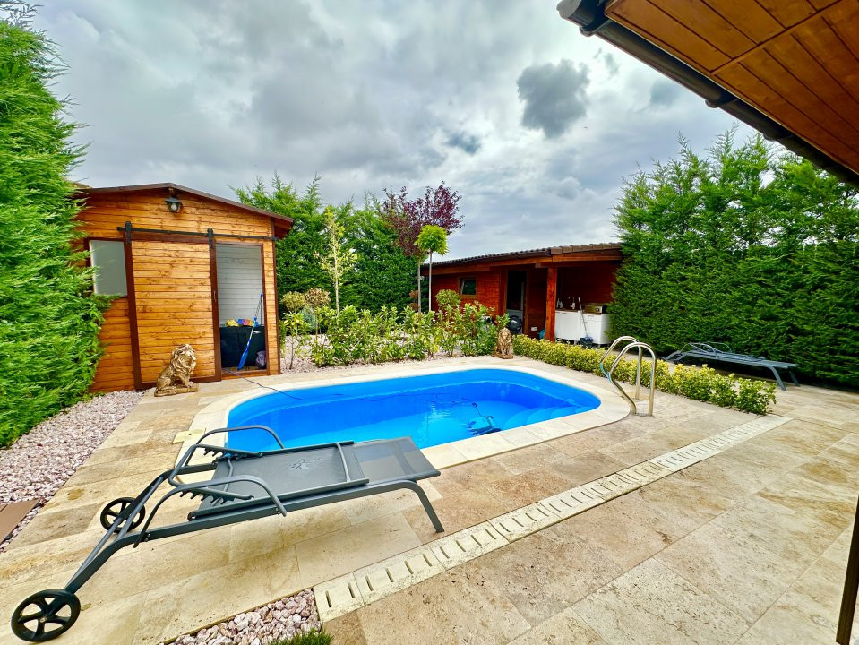 COMISION 0% Duplex de lux cu piscina in Mosnita Noua, Cartier Europa 9, foxfort.ro