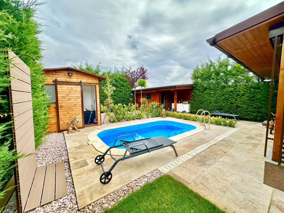 COMISION 0% Duplex de lux cu piscina in Mosnita Noua, Cartier Europa 10, foxfort.ro